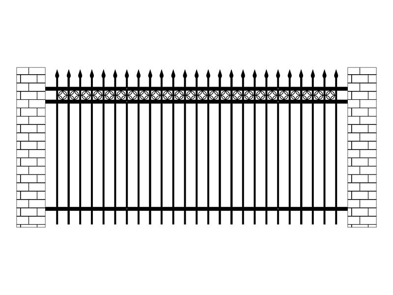 小區(qū)鋅鋼圍欄 小區(qū)鋅鋼圍欄