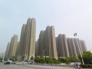 合肥保利香檳國際小區百葉窗、樓梯扶手定制